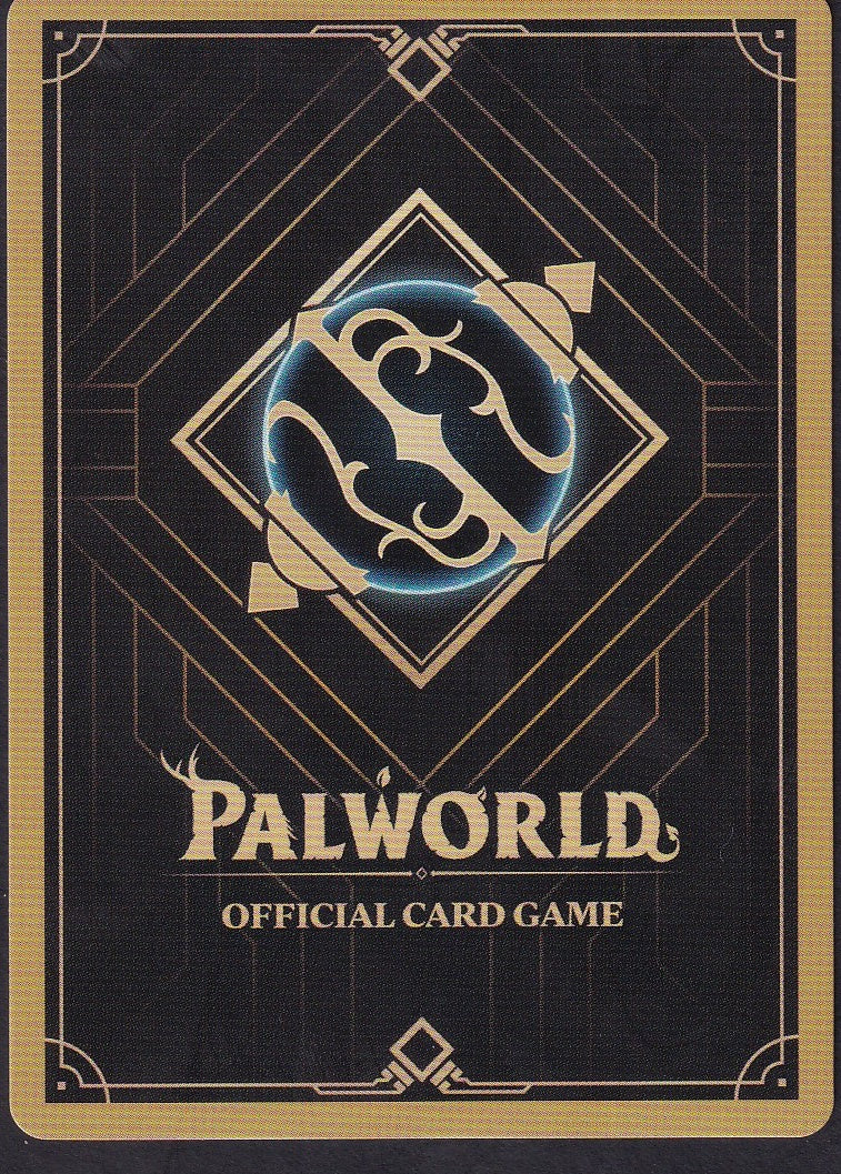 Palworld card back