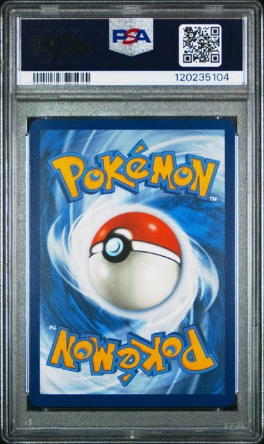 Eevee SVP 173 Prismatic Evolutions ETB Promo PSA 9 slab back