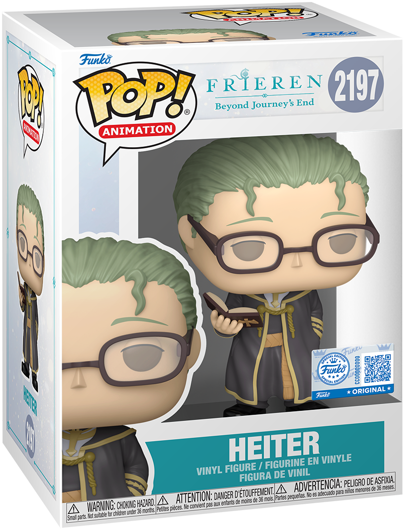 Funko Pop Animation Frieren Beyond Journey's End Heiter 2197 Special Edition window box