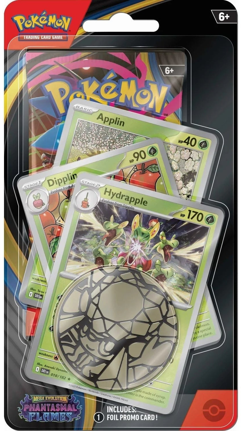 Pokémon TCG Phantasmal Flames Premium Checklane Blister Hydrapple