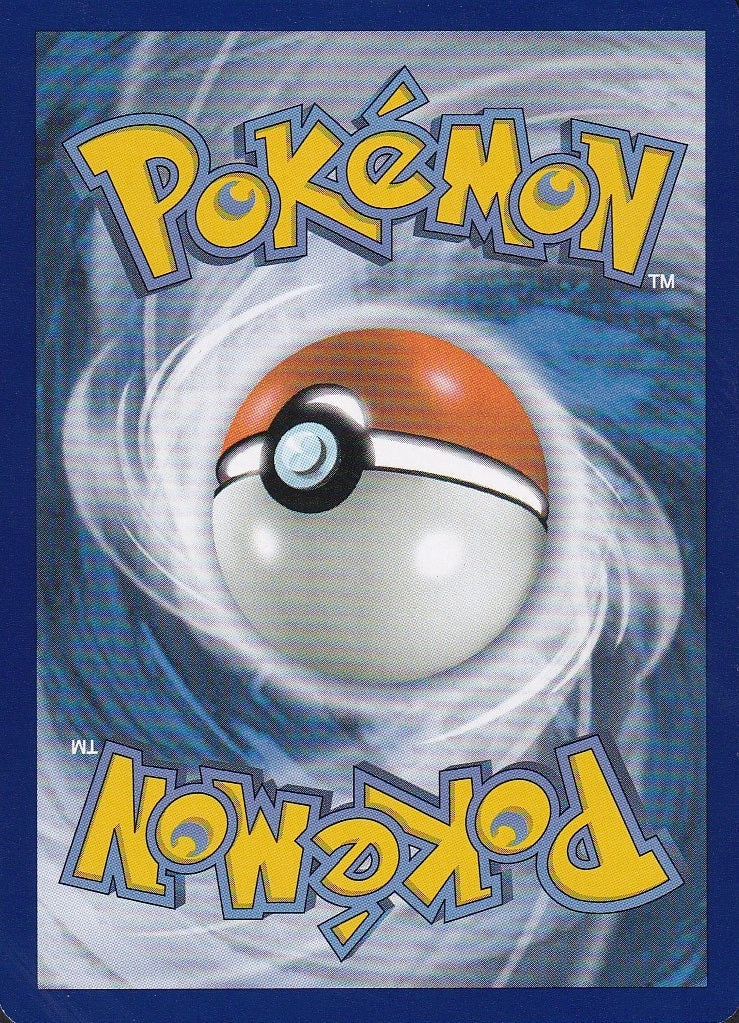 Pokémon card back