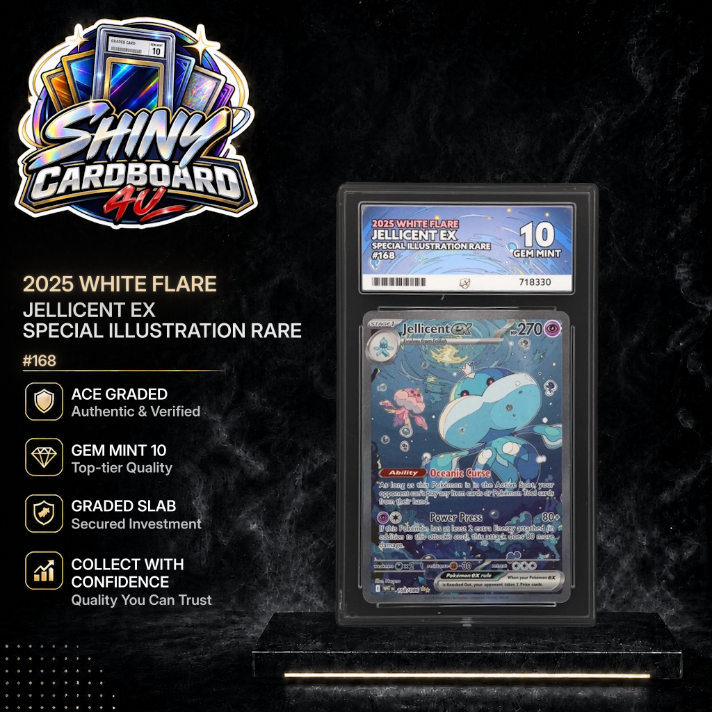 Jellicent ex 168/086 White Flare SIR ACE 10 display graphic