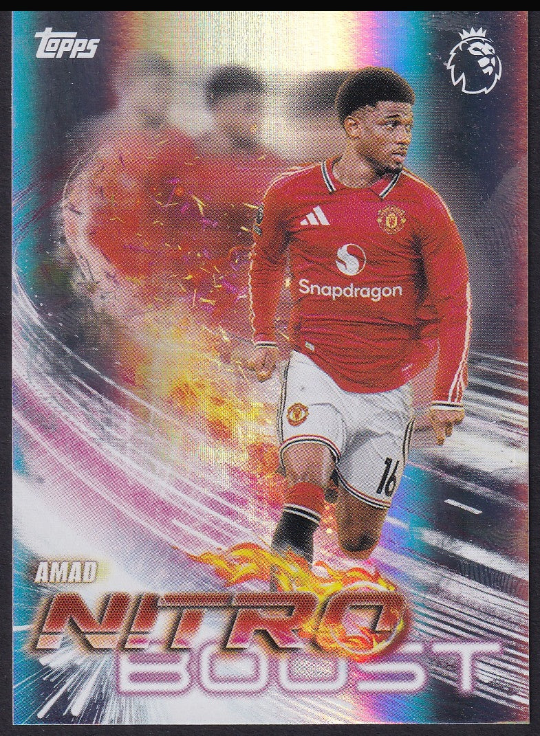 Amad NB 17 2026/27 Topps Flagship Premier League Nitro Boost | Near Mint