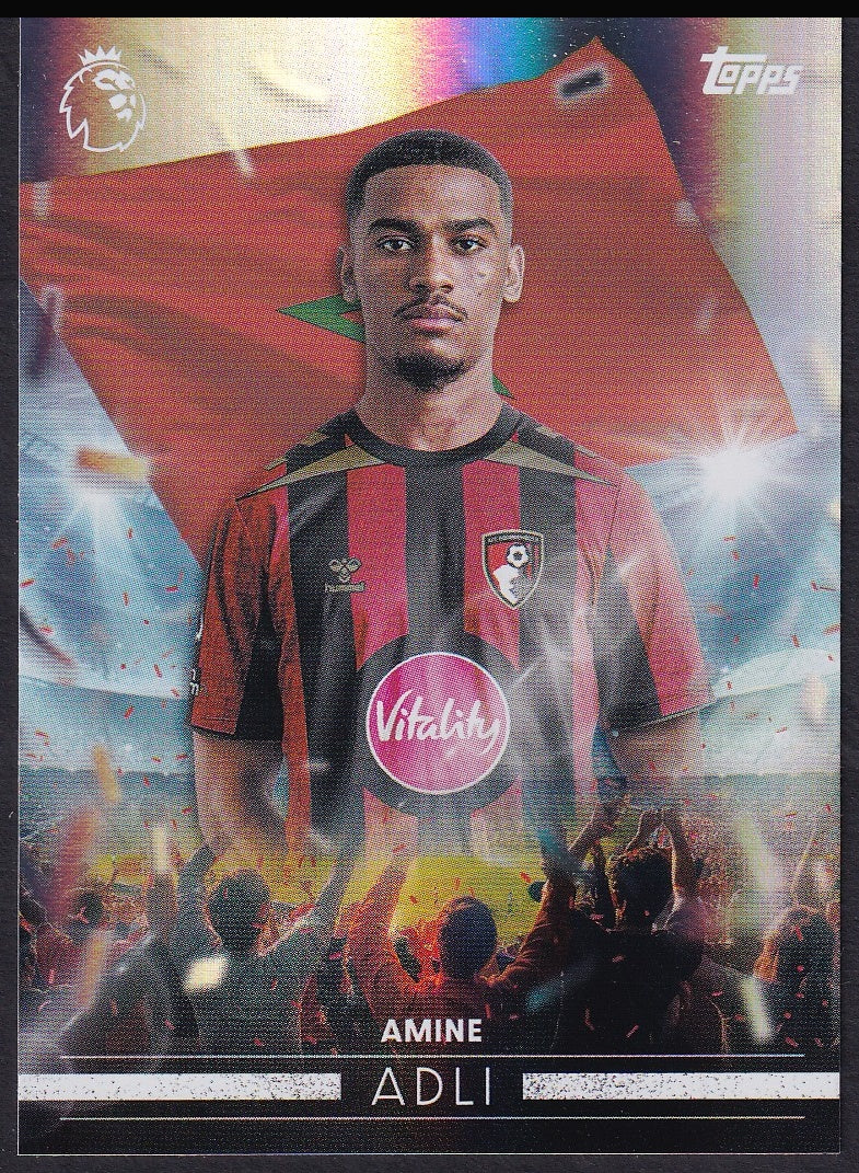 Amine Adli FF 5 2026/27 Topps Flagship Premier League Flying the Flag | Near Mint