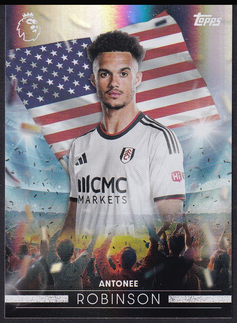 Antonee Robinson FF 14 2026/27 Topps Flagship Premier League Flying the Flag | Near Mint