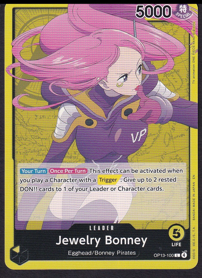 One Piece Jewelry Bonney OP13-100 Leader L | Near Mint