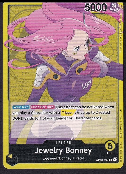 One Piece Jewelry Bonney OP13-100 Leader L | Near Mint