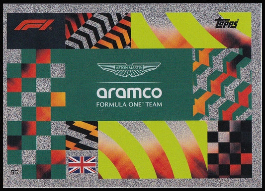 Aston Martin Aramco 55 2026 Topps Formula 1 Turbo Attax F1 Team Logos | Near Mint front