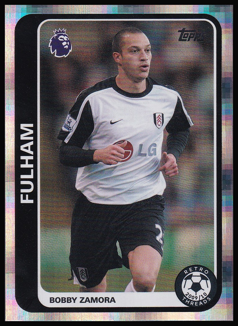 Bobby Zamora RT 13 2026/27 Topps Flagship Premier League Retro Threads | Near Mint