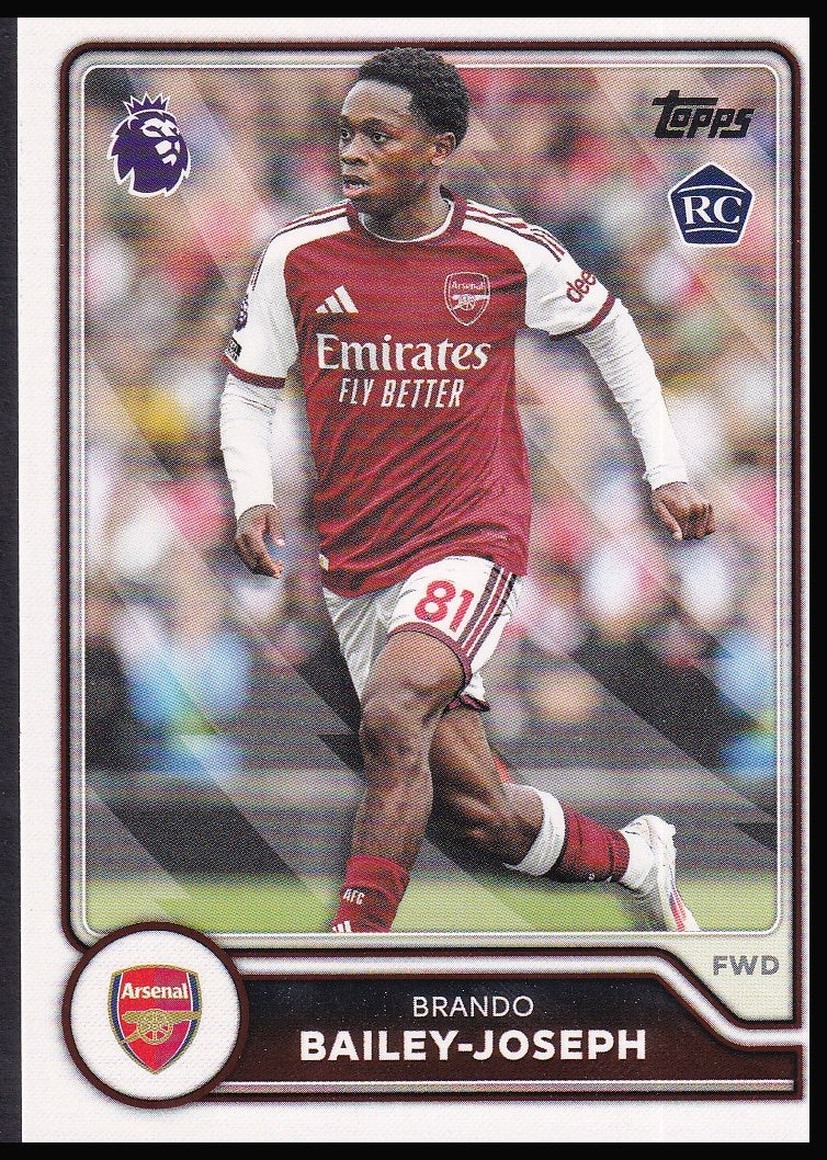 Brando Bailey-Joseph 34 2026/27 Topps Flagship Premier League Rookie | Near Mint