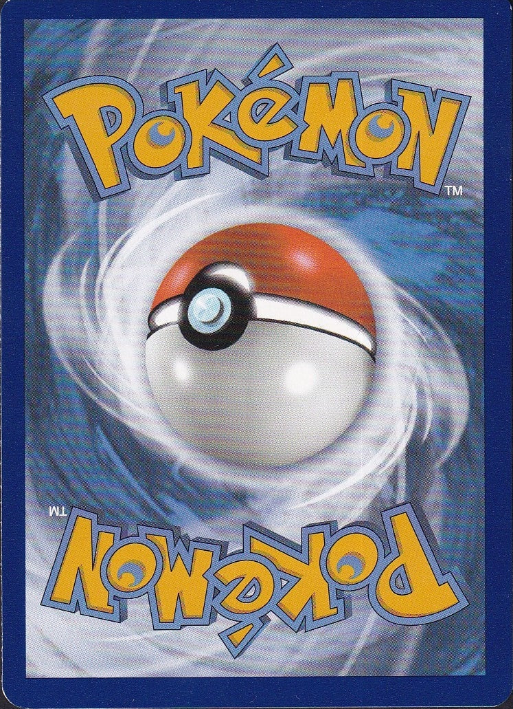 Pokémon card back