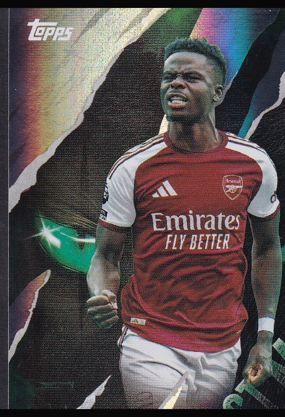 Bukayo Saka BM 2 2026/27 Topps Flagship Premier League Beast Mode | Near Mint