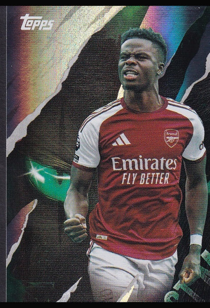 Bukayo Saka BM 2 2026/27 Topps Flagship Premier League Beast Mode | Near Mint