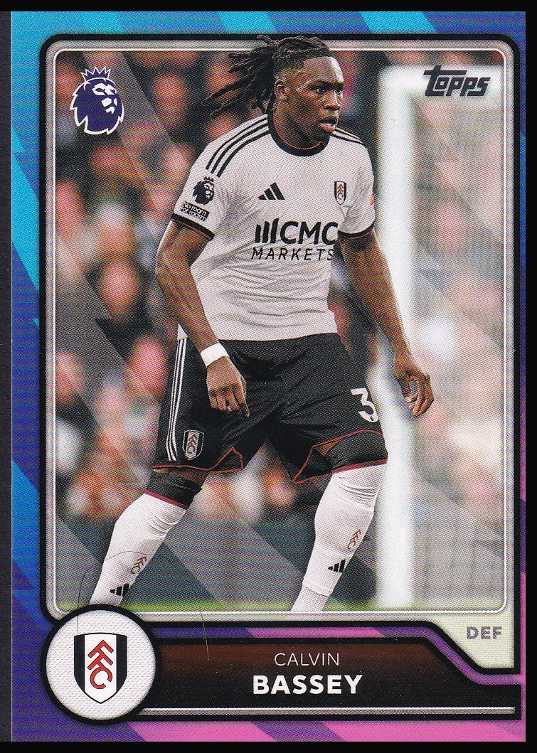 Calvin Bassey 133 2026/27 Topps Flagship Premier League Parallel | Near Mint