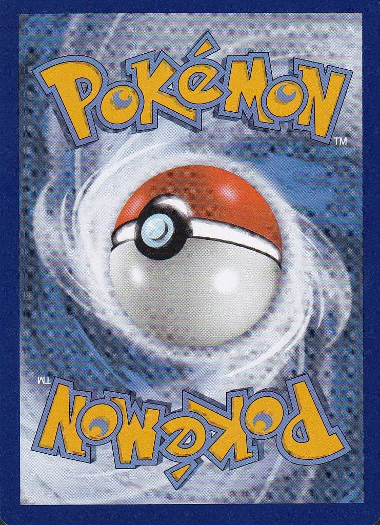 Pokémon card back