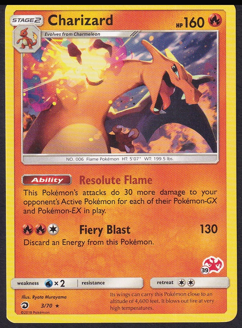 Charizard 3/70 Dragon Majesty front