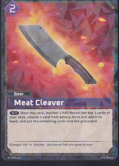 Meat Cleaver EBP01-093 front