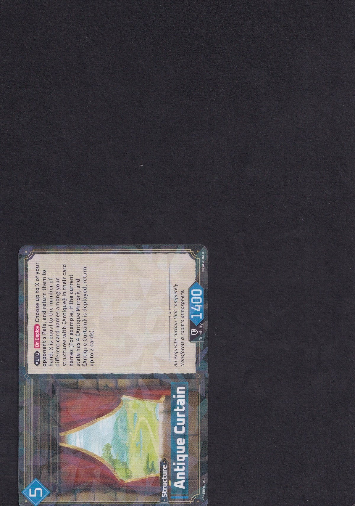 Palworld card back
