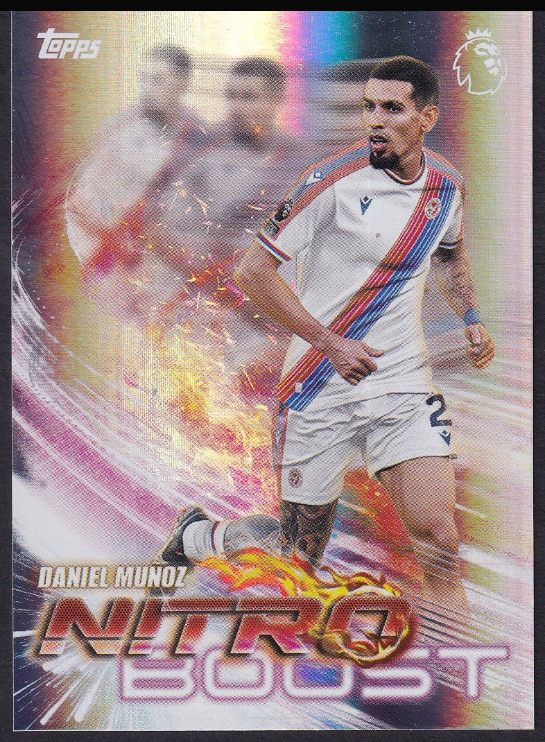 Daniel Muñoz NB 9 2026/27 Topps Flagship Premier League Nitro Boost | Near Mint