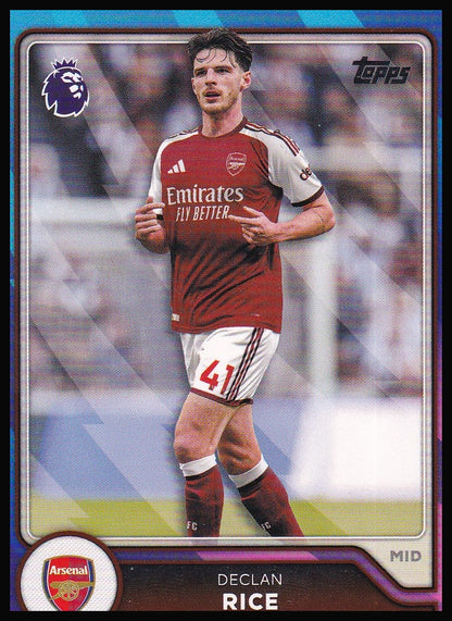 Declan Rice 28 2026/27 Topps Flagship Premier League Parallel | Near Mint