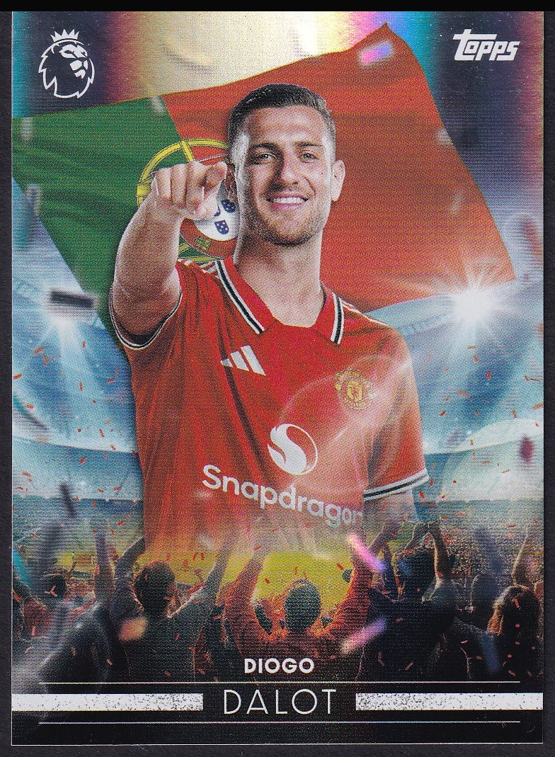 Diogo Dalot FF 19 2026/27 Topps Flagship Premier League Flying the Flag | Near Mint