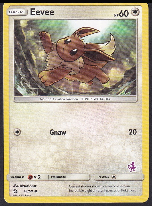Eevee 49/68 Hidden Fates front