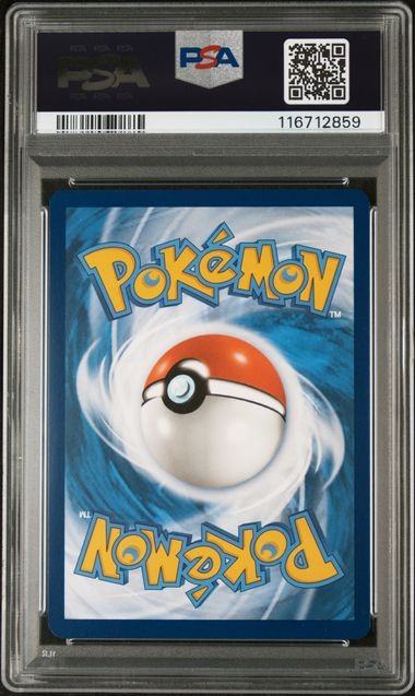 Eevee SVP 173 Prismatic Evolutions ETB Promo PSA 10 slab back