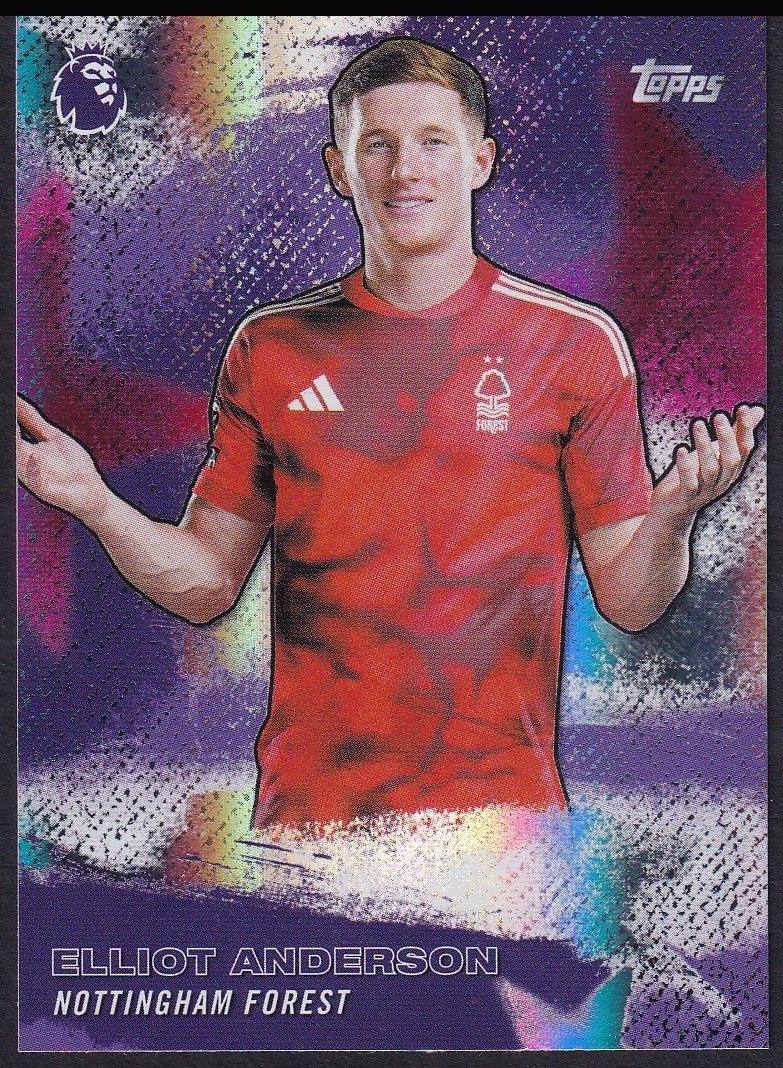 Elliot Anderson SPL 21 2026/27 Topps Flagship Premier League Stars of the Premier League | Near Mint