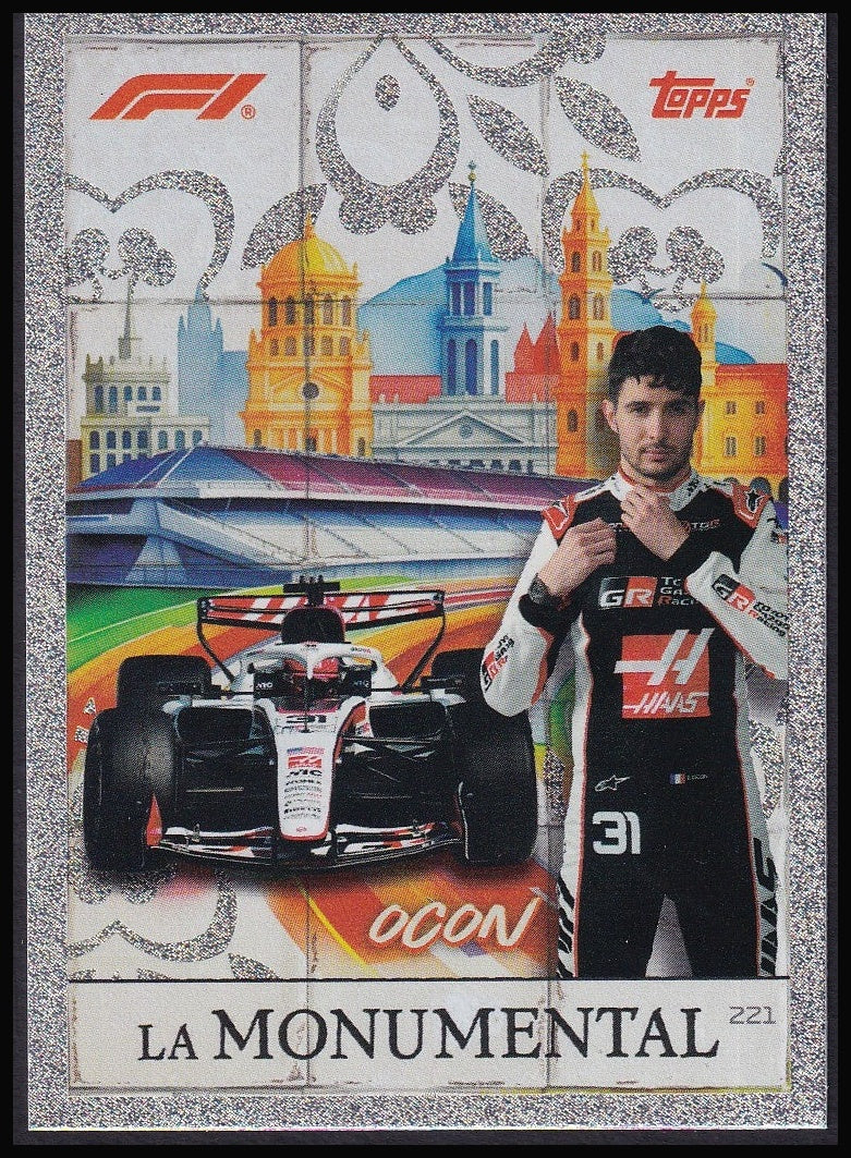 Esteban Ocon 221 2026 Topps Formula 1 Turbo Attax La Monumental | Near Mint front
