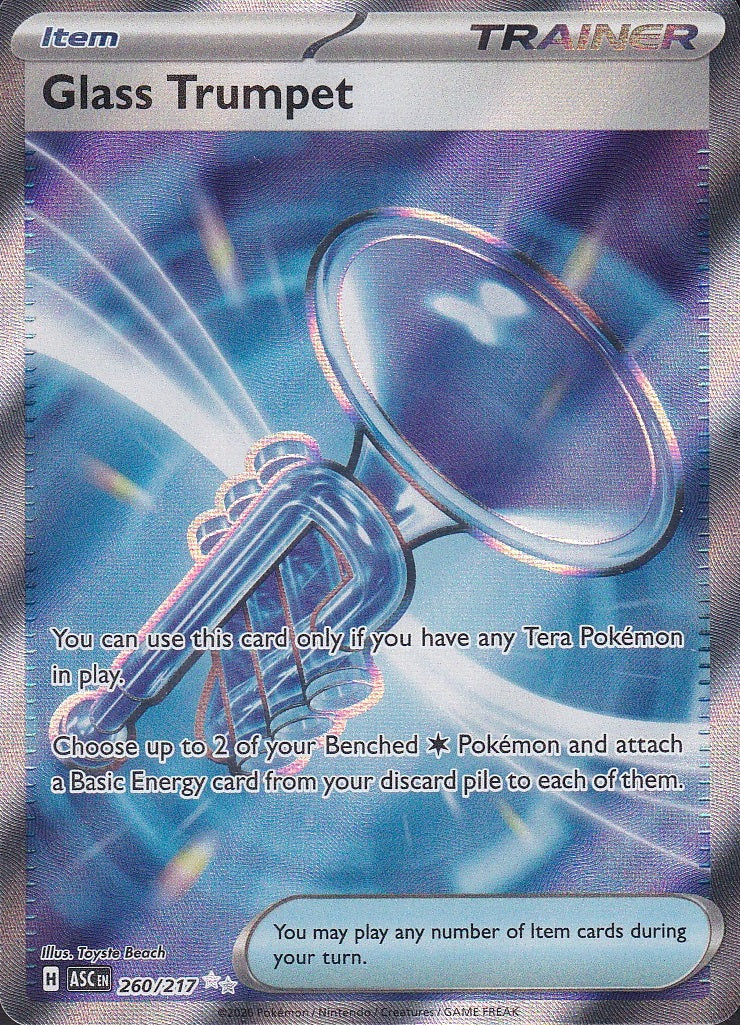 Glass Trumpet 260/217 Ascended Heroes Ultra Rare Full Art Near Mint card