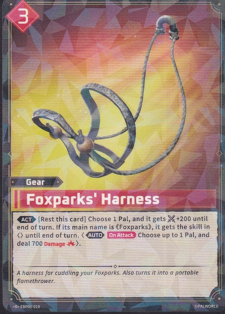 Foxparks Harness EBP01-019 front
