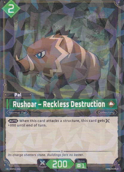 Palworld Rushoar EBP01-052 Dawn of Palpagos Rare Near Mint card