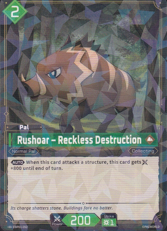Palworld Rushoar EBP01-052 Dawn of Palpagos Rare Near Mint card