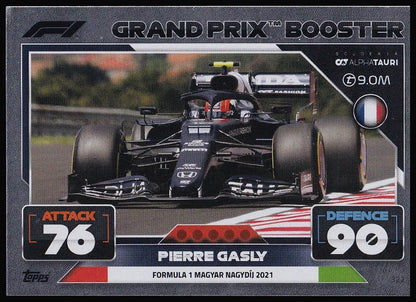 Pierre Gasly 322 2022 Topps Formula 1 Turbo Attax Grand Prix Booster | Near Mint