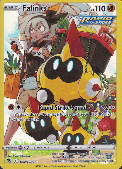 Falinks TG07/TG30 Astral Radiance Trainer Gallery Holo Near Mint card
