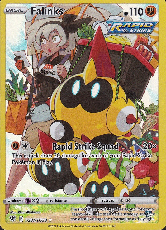 Falinks TG07/TG30 Astral Radiance Trainer Gallery Holo Near Mint card