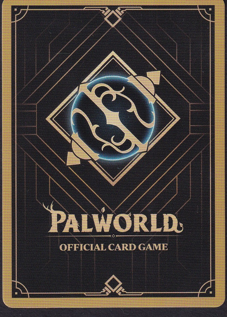 Palworld card back