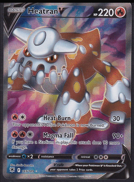 Heatran V 165/189 Astral Radiance front