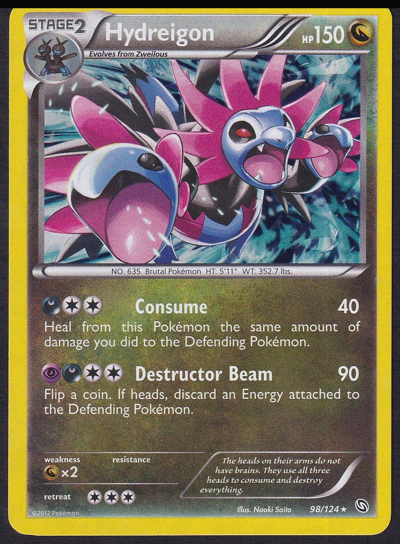 Hydreigon 98/124 Dragons Exalted front