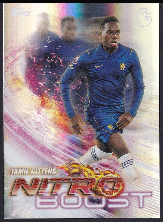 Jamie Gittens NB 8 2026/27 Topps Flagship Premier League Nitro Boost | Near Mint