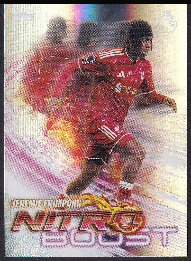Jeremie Frimpong NB 13 2026/27 Topps Flagship Premier League Nitro Boost | Near Mint