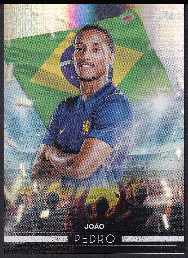 João Pedro FF 10 2026/27 Topps Flagship Premier League Flying the Flag | Near Mint