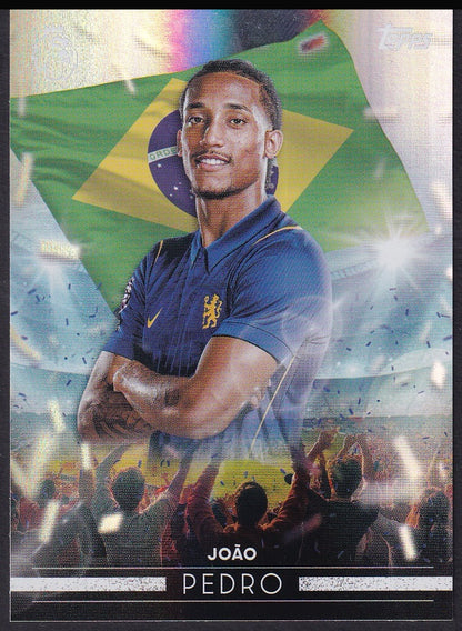 João Pedro FF 10 2026/27 Topps Flagship Premier League Flying the Flag | Near Mint