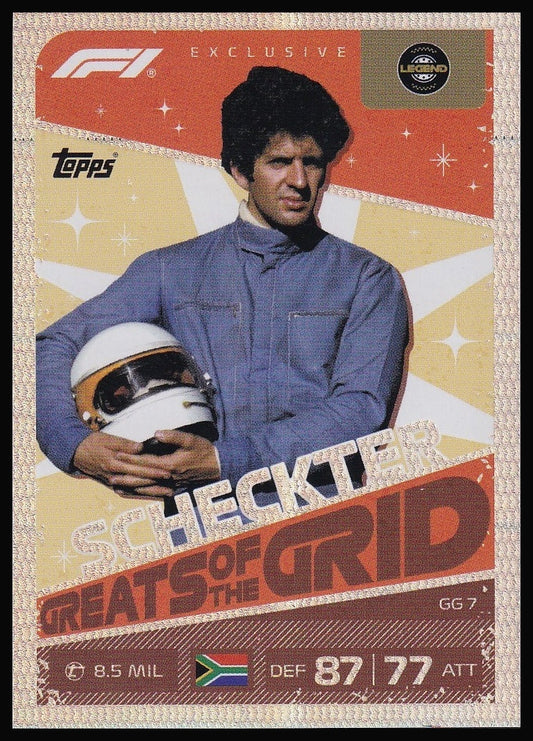 Jody Scheckter GG7 Greats of the Grid card front