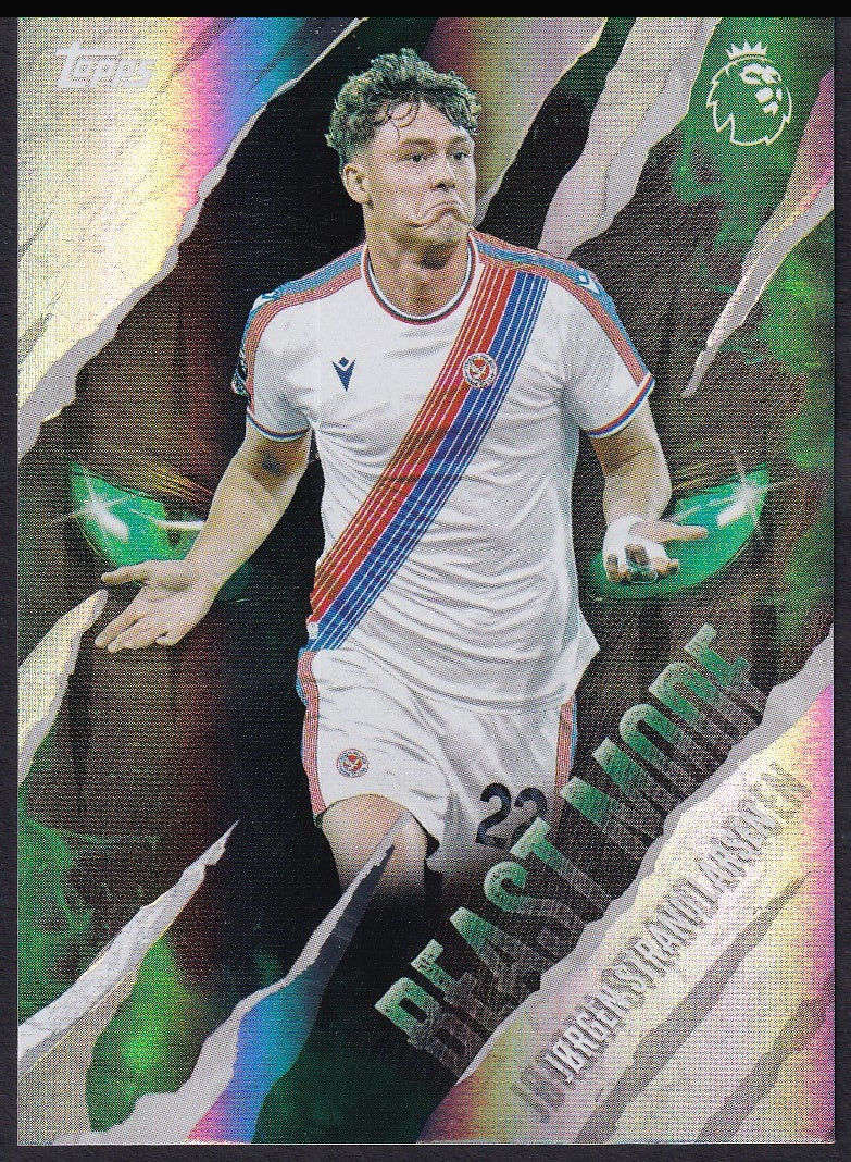 Jørgen Strand Larsen BM 10 2026/27 Topps Flagship Premier League Beast Mode | Near Mint