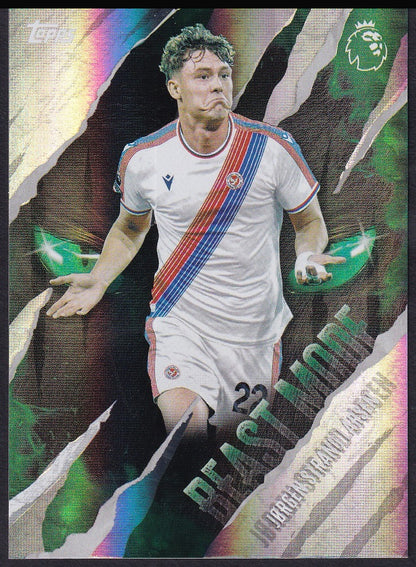 Jørgen Strand Larsen BM 10 2026/27 Topps Flagship Premier League Beast Mode | Near Mint
