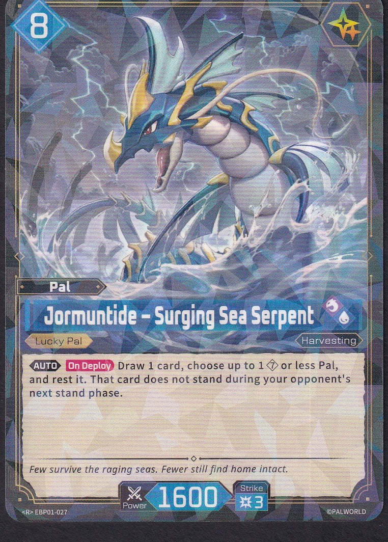 Jormuntide Surging Sea Serpent EBP01-027 front
