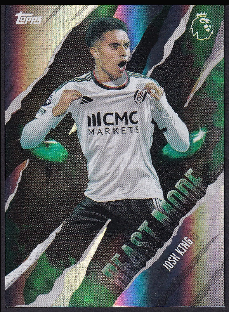 Josh King BM 12 2026/27 Topps Flagship Premier League Beast Mode | Near Mint
