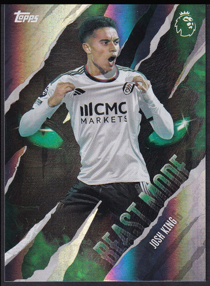 Josh King BM 12 2026/27 Topps Flagship Premier League Beast Mode | Near Mint