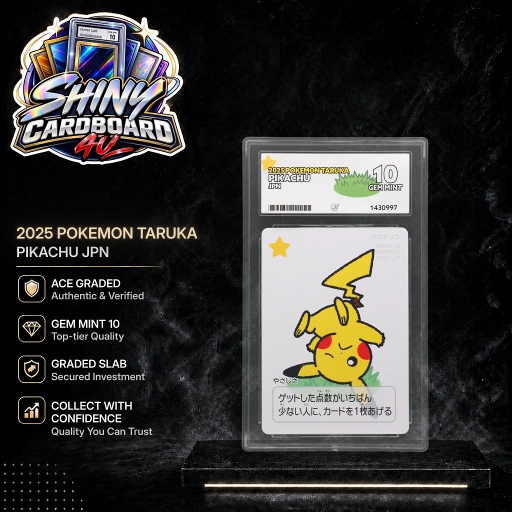 JPN Pikachu 2025 Pokemon Taruka ACE 10 | Gem Mint